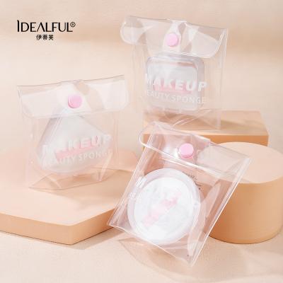 China Soft Eco-Friendly hot selling Makeup Foundation Powder Puff Set beauty sponge triangle powder puff with soft cotton made in China for sale