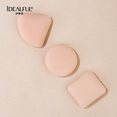 China Soft Eco-Friendly Japanese Hot Makeup Puff Cotton Candy Puff Air Cushion Without Powder Round Foundation Air Cushion Puff for sale