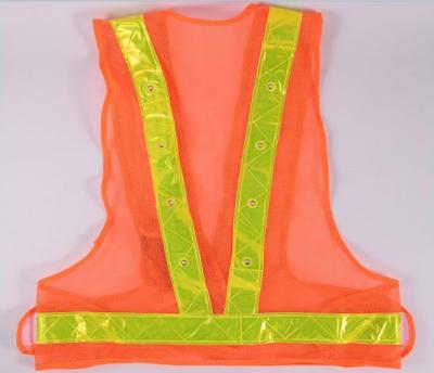 China FLASH LED Reflective Vests Lighting Clothing Hygiene Construction Safety Traffic Vest Night Reflect Clothes With LED Light for sale