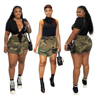 China QUICK DRY New Designs Camouflage Shorts Women Shorts Spring&summer Hot Girl Casual Clothing Skirts Shorts 2023 Women for sale