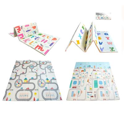 China XPE Baby Play Mat Durable 1Cm 1.5Cm Foldable Foam Floor Puzzle Baby Play Mat Seamless 2Cm Crawling Canvas for sale