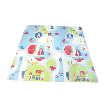 China Luxury Thickened Soft Babies Crawling Mat Silicone Baby Play Mat Mat Corral Ddidactico Bebe Tapete XPE Foldable Baby Game for sale