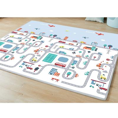 China Eco-friendly Non-Toxic Baby Play Mat Baby Toys Newborn Soft Crawling Blankets for sale