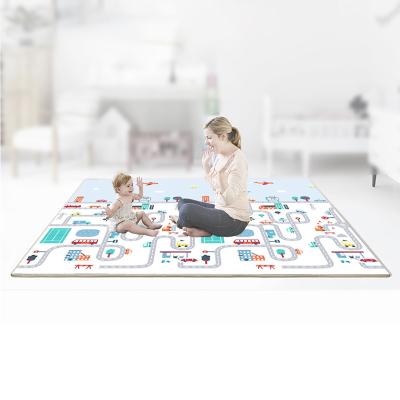 China Eco-friendly.anti-slip.water-proof Double Sides New Design Development Mat Hongshi Playmat PU Toxin Non for sale