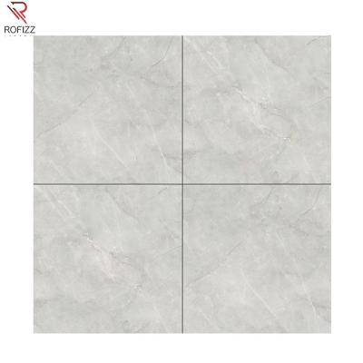 China CLASSIC Gray Color Porcelain Glossy Tile Glazed High Glossy Polished Living Room Interior Marble Flooring Tiles for sale