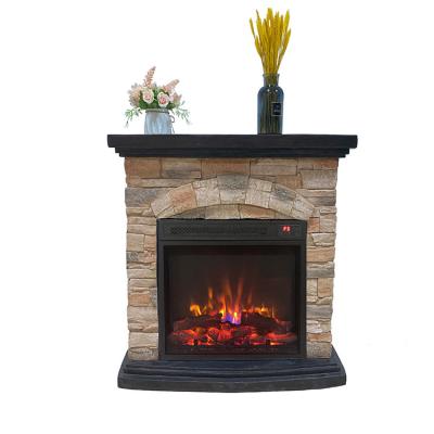 China OEM Custom Electric Fireplace High Quality Hotel Fireplace 18inch 1400W With Independent Flame Control for sale