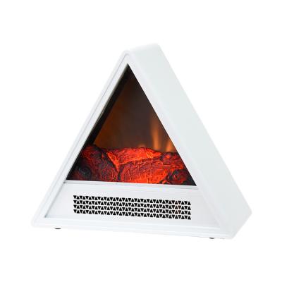 China Incandescent light; 2D Small Fireplaces 17inch Flame Free Portable Electric Stoves With Mechanical Switch for sale