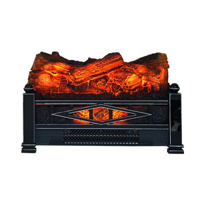 China LED light; 1500W single-axis 2D flame with 2D electric fireplace modern wood burning flame stove for sale