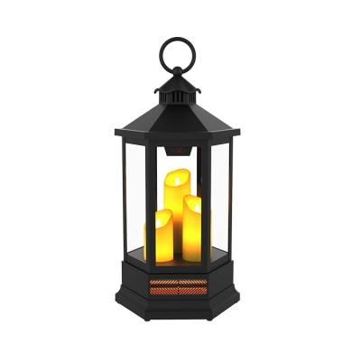 China Household Hotel Factory Custom 13 Inch Lantern Style Indoor High Quality 1500W Portable Electric Heater for sale