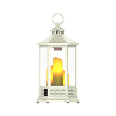 China Wholesale Custom New Design 13 Inch Hotel Style Economic Smokeless Lantern Small Indoor Portable Fireplace for sale