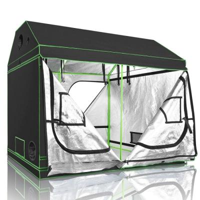 China Factory 1680D Oxford Eco-Friendly Waterproof Indoor Waterproof Fire Retardant Fabric Grow Box Hydroponic Full Tent Kit for sale