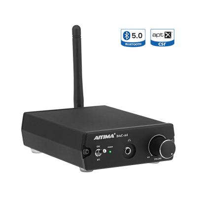 China AIYIMA ES9038 Stereo 24Bit 96KHz Decoder DAC CSR8675 BT APTX HD LDAC Earphone Amplifier Input AUX Output. USB RCA coaxial DAC-A4 for sale