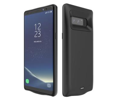 China Hot Selling Battery Power Case Battery Charging Case For Samsung Galaxy Note 8 5500mAh High Capacity Stand Pack Power Bank Case for sale