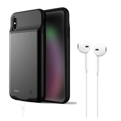 China High Capacity for iPhone XS Battery Case with Magnetic and Earphone Function for iPhone MAX Battery Case for sale