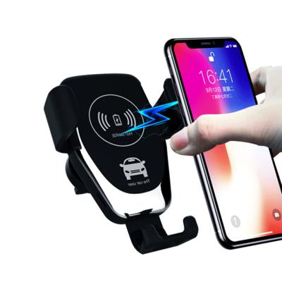 China Cheap Price Qi Car Charger 10W Wireless Fast Car Mount Wireless Charger Mobile Phone Charger for sale