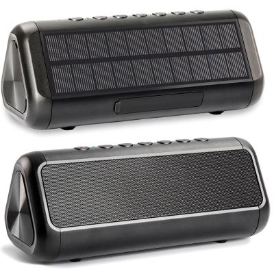 China Solar Charging Speaker Solar Charging Speaker with 5000mAh Power Bank Waterproof Outdoor Speaker for sale