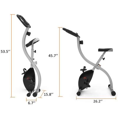 China Home Use Folding Magnetic Upright Exercise Bike For Sale for sale