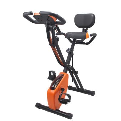 China Steel+Plastic 8 Levels Magnetic Resistance Exercise Bike With Flywheel 2.5kg for sale