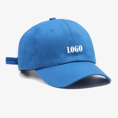 China JOINT Hat Factory 3d Blast Embroidery Baseball Cap, Custom Embroidery Your Logo Vintage Hat Dad Hat With Plastic Snap Buckle for sale