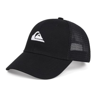 China Custom 6 Panel Embroidery COMMON Logo Cutting Baseball Hat Sport Cap Trucker Hat for sale