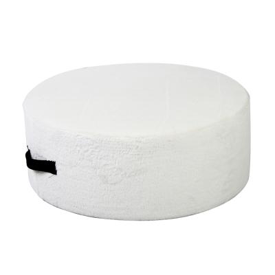 China Relax Chair CARLFORD Modern White Plush Round Stool Stool For Living Room for sale