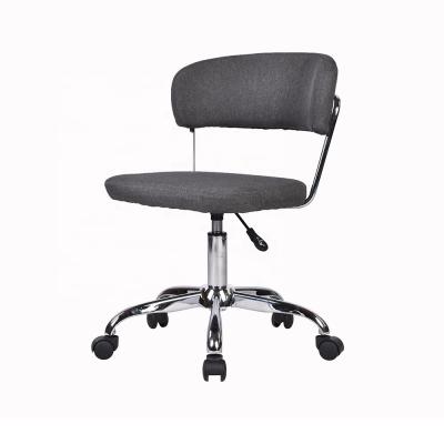 China (Height) CARLFORD Adjustable Home Office Chair with Chrome Low Swivel Office Chair Task Chair for sale