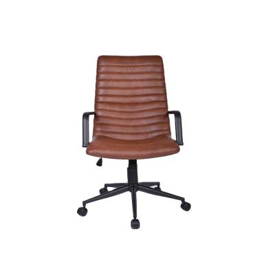 China (Size)Brown High Quality Adjustable Ergonomic Executive Office Chair Swivel Office Chair for sale