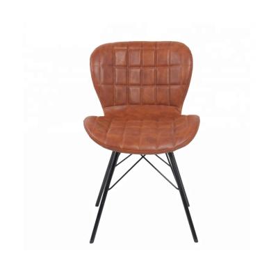 China Anji Carlford Modern Design Dinning PU Chair with PU Leather for sale