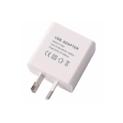 China Fast Short Circuit Protection Mobile Phone 10w 1 USB Port Charger 5v 2a Fast Charger for sale