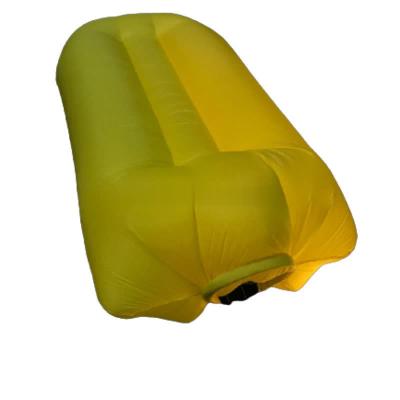 China Dropshipping Summer Outdoor Waterproof Quick Dry Fabric Inflatable Tanning Air Bed Hybrid Type Inflating Water Floating Sofa for sale