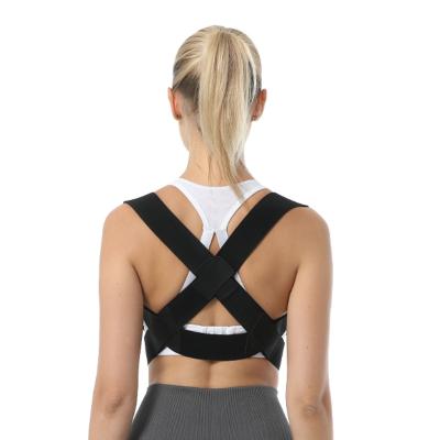 China Breathable Custom Wholesale Adjustable Shoulder Belt Exoskeleton Posture Corrector for sale