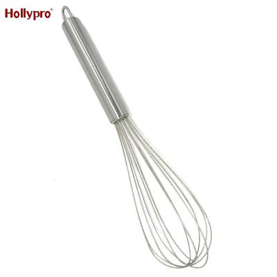 China Family Tools Zhejiang Hollypro Stainless Steel Household Egg Beater Mixer Cake Cream Baking Commonly Used Manual Instrument for sale