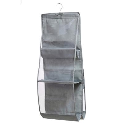 China Convenient Thickened PVE Fabric Artist Household 6 Case Wardrobe Clothes Kitchen Storage Bag for sale