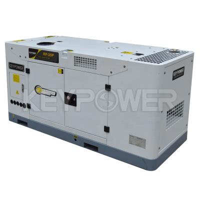 China KEYPOWER diesel generator 20 KVA soundproof generator powered by 4DW91 1400*680*1000 for sale