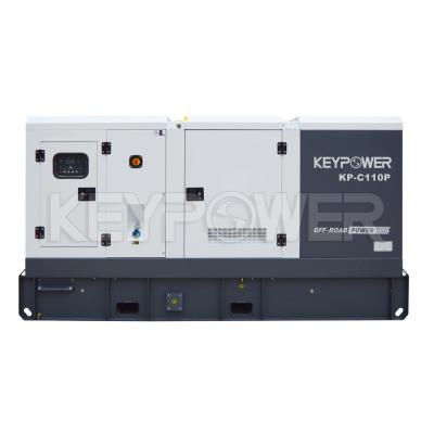 China 80 KVA 100 KW Silent Diesel Generator From China Generator Manufacturer 8 Hours Or 24 Hours Optional for sale