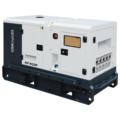 China spec. Rental 20 KVA Soundproof KEYPOWER Diesel Generator For Australia Genset 8 Hours Or 24 Hours Optional for sale