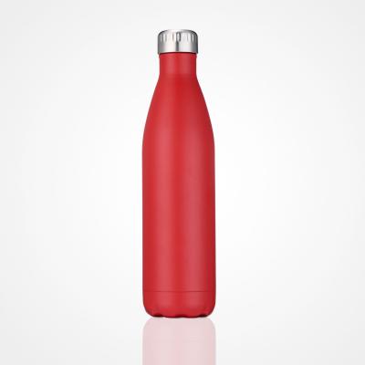 China PORTABLE Stainless Steel Water Bottle Vacuum Double Wall Insulated Sports Bottle Thermal Cola Shape Travel Flask Factory for sale