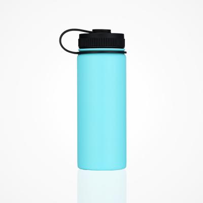 China PORTABLE Wide Mouth Vacuum Water Bottle Stainless Steel Insulated Double Walled Sports Bottle for sale