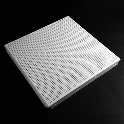 China Artistic Aluminum Ceilings Factory 600x600 Sheets Cut Into Aluminum Perforated Ceiling for sale