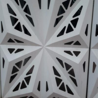 China Artistic Luxury Ceilings Designs Solid Veneer Ceiling Panels Perforated Metal Ceiling Cut Out Ceiling Panel for sale