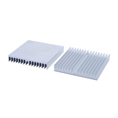 China Aluminum PCB Heatsink High Power Radiator Power Amplifier Heatsink 60/100x60x10mm Aluminum Plate for sale