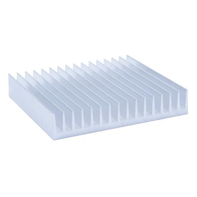 China Dense teeth heat sink100*110*20mm aluminum block heat sink100*110*20mm aluminum plate aluminum profile for sale