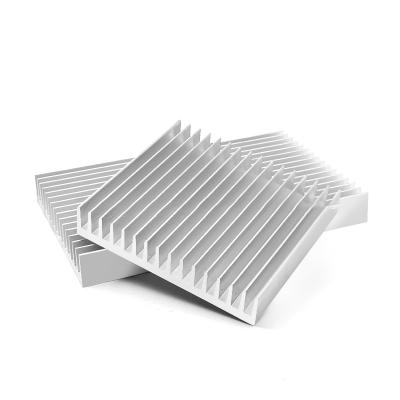 China Electronic Tooth Heatsink 100/180x110x20MM Aluminum Alloy Heatsink Aluminum Profile High Power Heatsink Dense Condition for sale