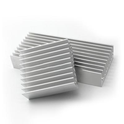 China Aluminum Profile Heatsink 50/100x45x18MM Module Heat Dissipation Conduction Sheet Curing Custom Electronic Heatsink Requirement for sale