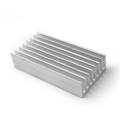 China Aluminum Heatsink Profile Processing Custom 100/200x51x23MM Aluminum Alloy Computer Hard Drive Chassis Heatsink Requirement for sale