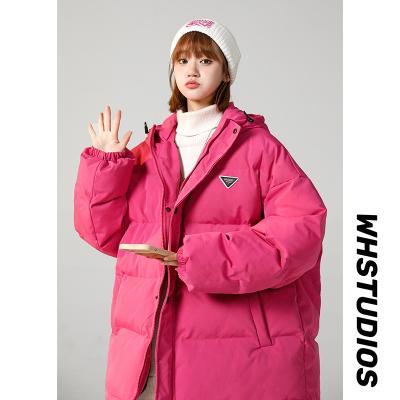 China Anti-wrinkle Hooded Coats Winter Warm Fleece Thicken Long Quilted Parka Jackets Stripper Coat Women Ladies Winter Down Jacket Parka Outerwear for sale