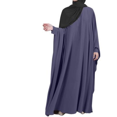 China Other Muslim Women Jilbab Set Popular Islamic Ethnic Clothing Muslim Prayer Dress With Front Zipper for sale