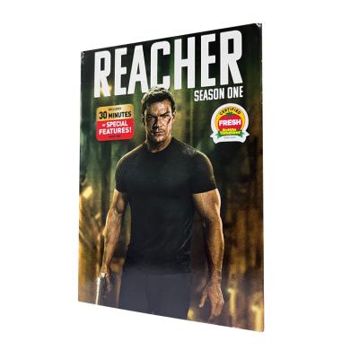 China REACHER Season 1 Blue Ray 8.5GB Free Shipping The Latest DVD Movies 3 Discs Factory Wholesale Cartoon CD TV Series Movies DVD for sale