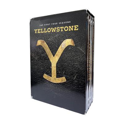 China YELLOWSTONE Season 1-4 Boxset 17 Disc Factory Wholesale DVD Movies TV Series Cartoon Customized Free Shipping Region 1/Region 2 8.5GB for sale