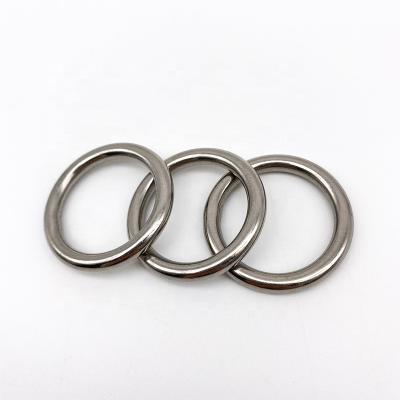 China high strength & Durable 5*30mm Stainless Steel Round Ring Wholesale SS304 Welded Rings Marine Hardware Metal Ring Buckles for sale